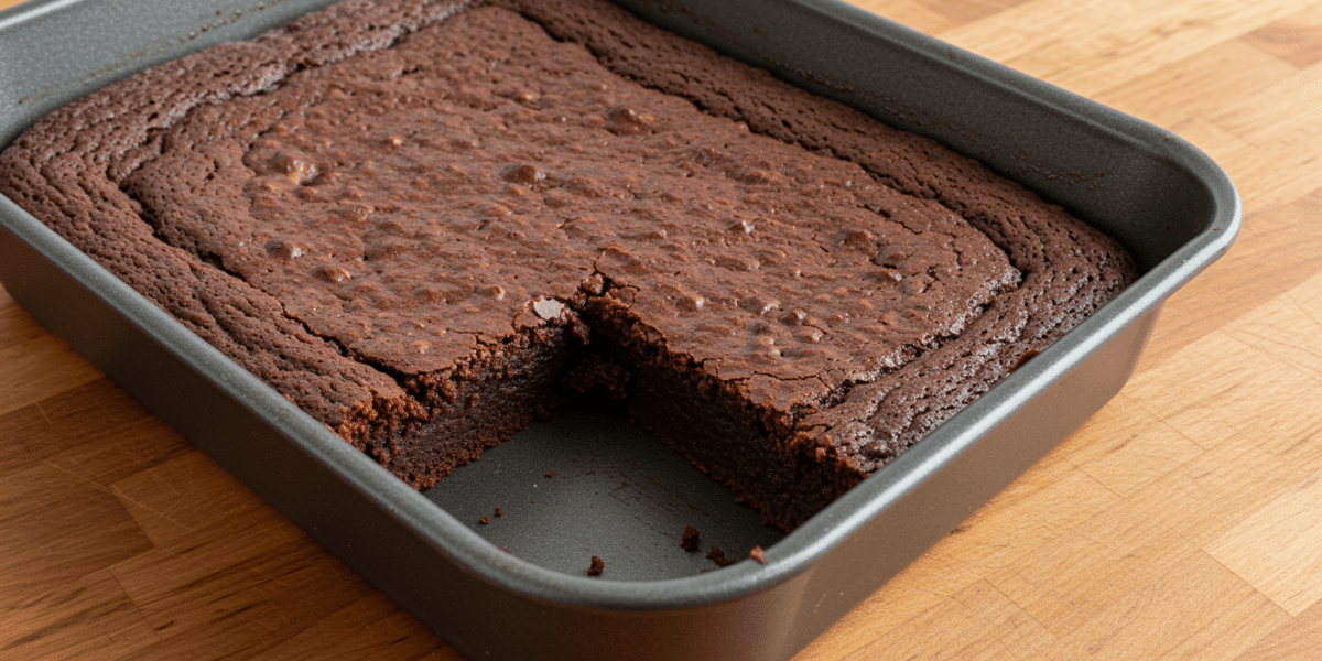 Brownie moelleux sans beurre et sans œuf