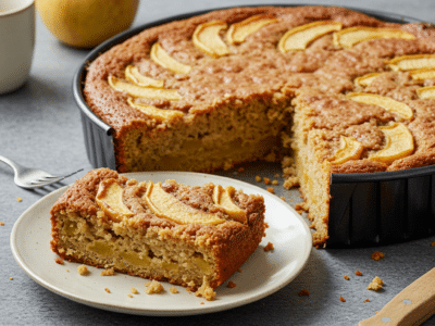Cake Nature Sans Œuf Moelleux et Léger