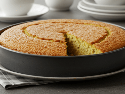 Cake moelleux sans œuf et sans lait