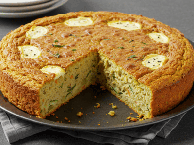 Cake salé sans œuf facile