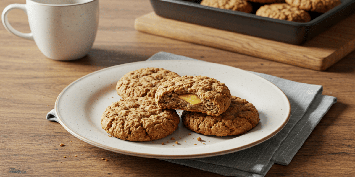 Cookies sans beurre et sans œuf moelleux et gourmands