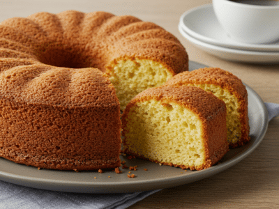 Gâteau 4 Quarts sans Œuf – Recette Moist et Légère