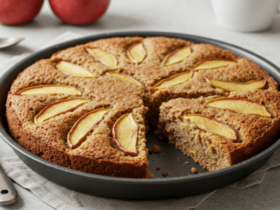 Gâteau Moelleux Sans Sucre, Sans Œuf et Sans Lait