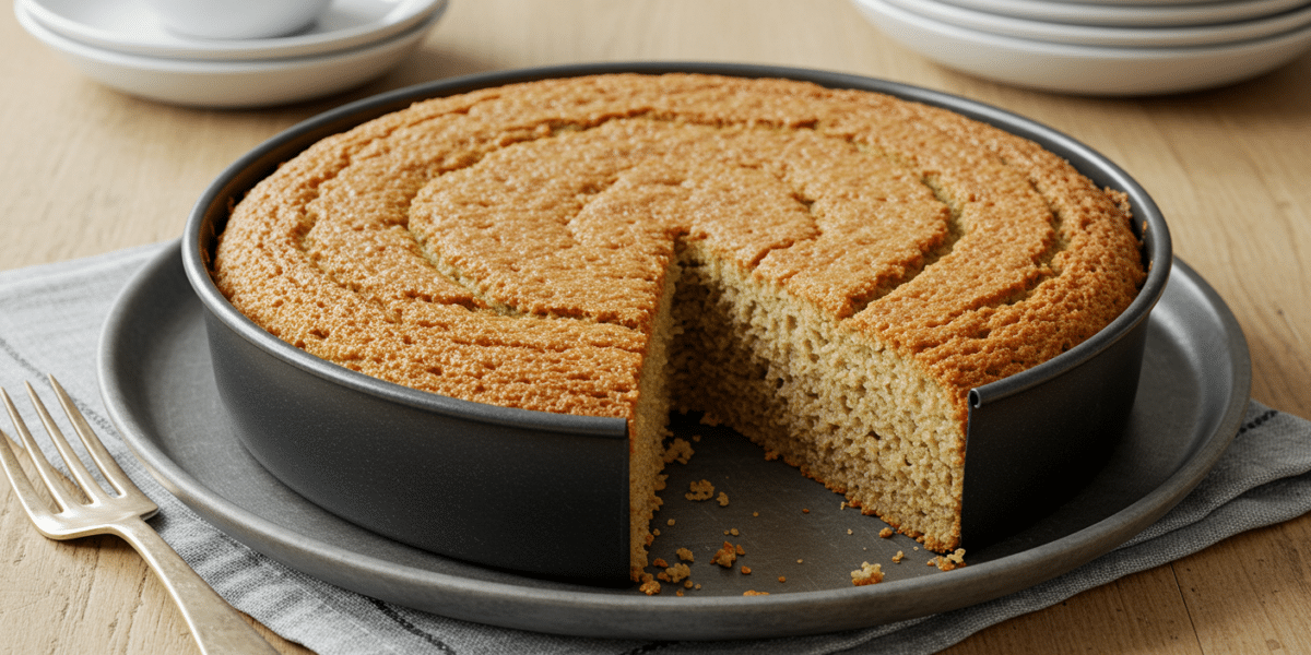 Gâteau Moelleux Sans Œuf, Sans Sucre, Sans Lait