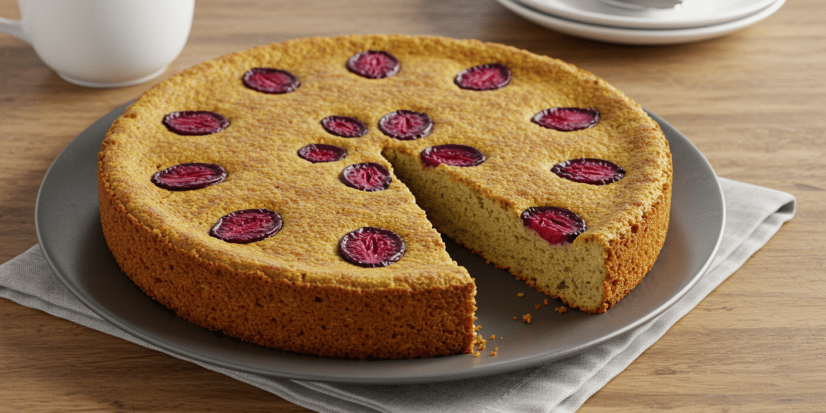 Gâteau Végan Sans Œuf, Sans Sucre et Sans Lait