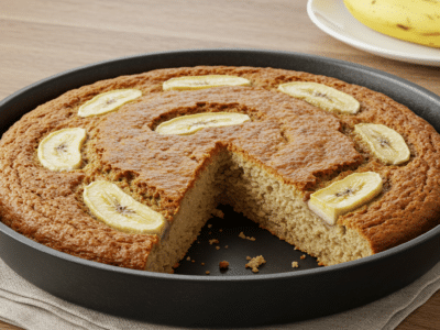 Gâteau Végan Sans Œuf et Sans Sucre Ajouté