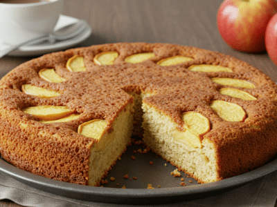 Gâteau au yaourt sans œuf et sans sucre ajouté