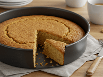 Gâteau moelleux sans œuf pour diabétique