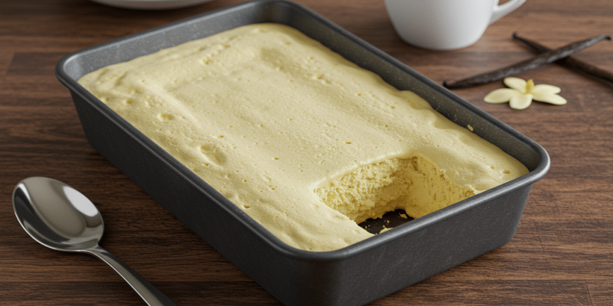 Glace maison sans œuf à la vanille