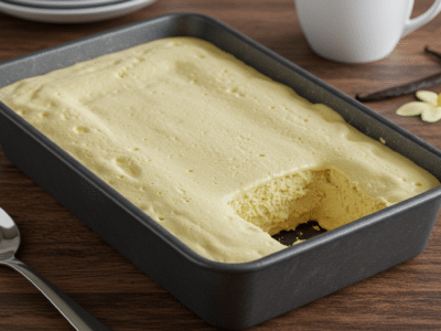 Glace maison sans œuf à la vanille
