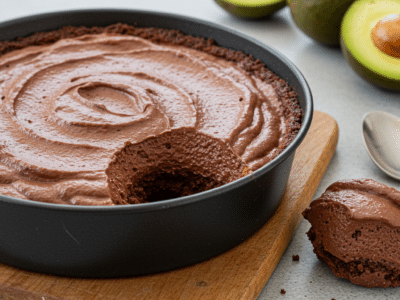 Mousse au chocolat sans œuf et sans sucre ajoutés