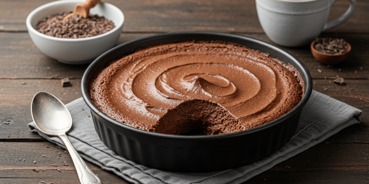 Mousse au chocolat vegan sans œuf ni beurre