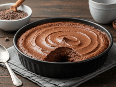 Mousse au chocolat vegan sans œuf ni beurre