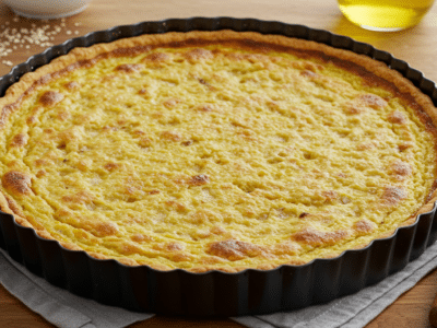 Pâte brisée sans beurre et sans œuf