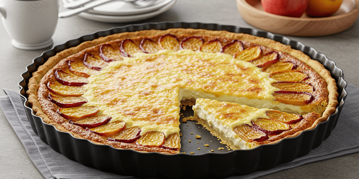 Tarte au yaourt sans œuf : recette facile et légère