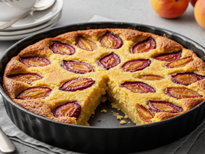 Clafoutis aux Abricots Sans Gluten et Sans Lactose