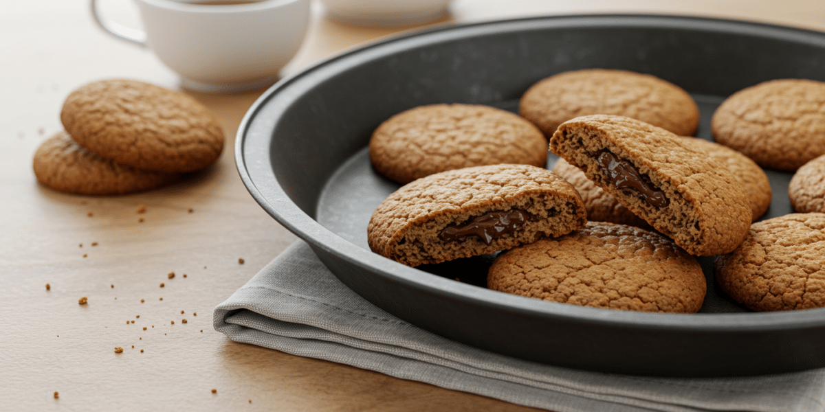 Cookies sans œuf au beurre de cacahuète
