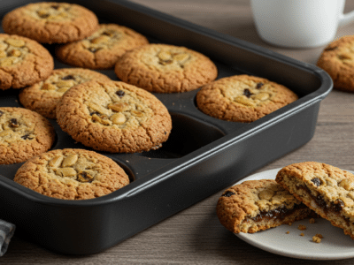 Cookies sans œuf ni chocolat, moelleux et savoureux