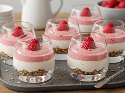Dessert Fraise Sans Gluten et Sans Lactose : Verrines Fraîches et Gourmandes