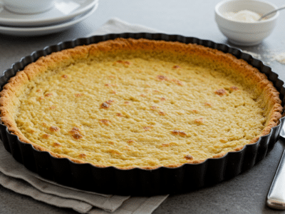Fond de tarte sans gluten et sans lactose