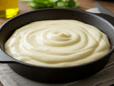 Mayonnaise sans œuf et sans moutarde – Crème onctueuse végétalienne