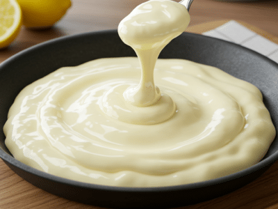 Mayonnaise sans œuf vegan – sauce crémeuse et légère