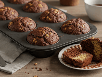 Muffin Marbré Sans Œuf