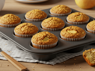 Muffins salés sans œuf ni lait