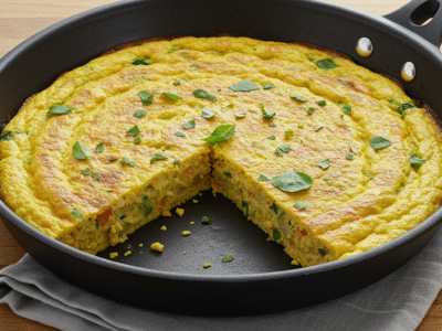 Omelette sans œuf facile et savoureuse – astuces incluses