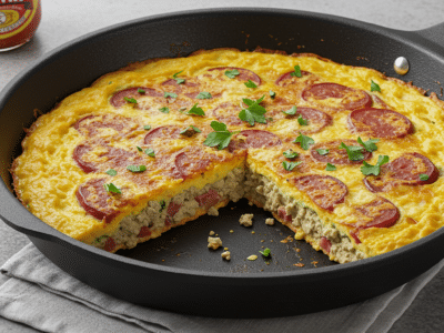 Omelette vegan sans œuf façon Marmiton