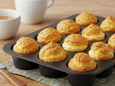 Pâte à choux sans œuf ni lait – recette végétalienne légère
