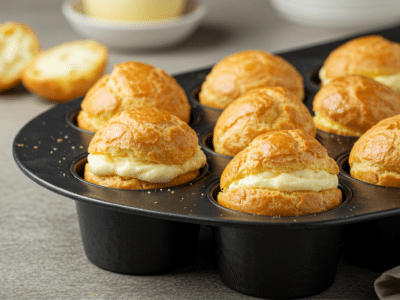Pâte à choux sans œuf ni lait – Recette végétalienne légère et savoureuse