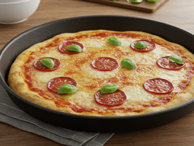 Pâte à pizza sans œuf et sans gluten