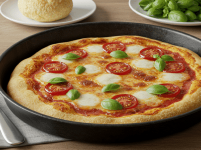 Pâte à pizza sans œuf et sans lait maison
