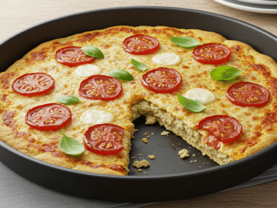 Pâte à pizza sans œuf ni lait, facile et légère