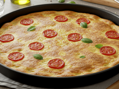 Pâte à pizza sans œuf ni margarine