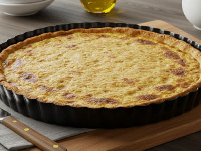 Pâte à tarte maison sans œuf et sans beurre