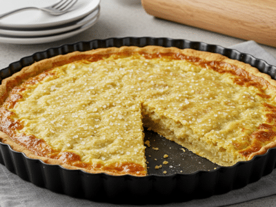 Pâte sablée salée sans œuf