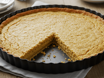 Pâte sucrée sans œuf et sans beurre