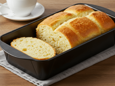 Pain au lait sans gluten et sans lactose