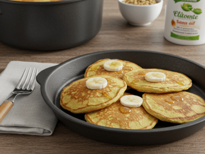 Pancakes Protéinés Sans Œuf