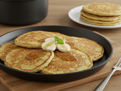 Pancakes sans œuf diététiques