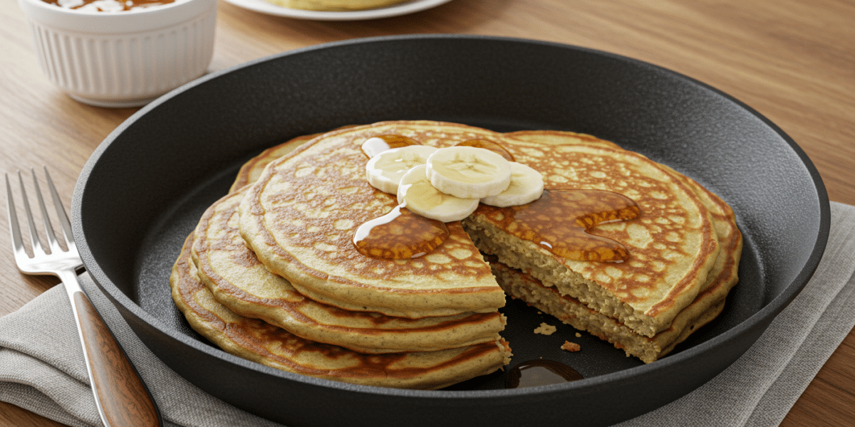 Pancakes sans œuf ni lait – recette végétalienne et gourmande
