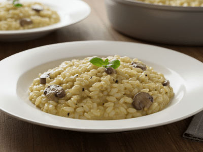 Risotto crémeux sans gluten et sans lactose
