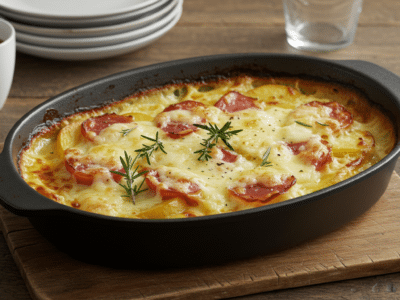 Tartiflette sans gluten sans lactose
