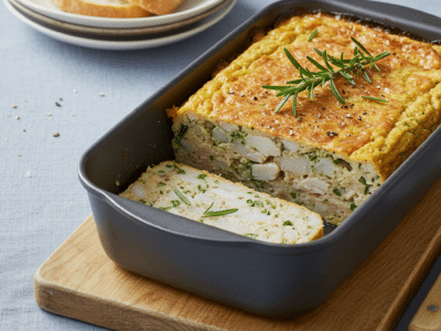 Terrine de poisson sans lactose ni gluten