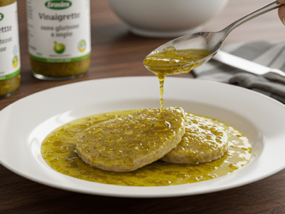 Vinaigrette sans gluten ni lactose savoureuse et simple