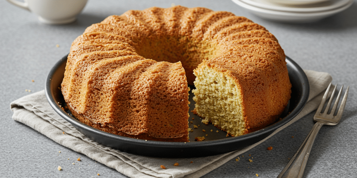 Cake moelleux sans gluten, sans lait et sans œuf