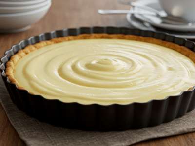 Crème Pâtissière Sans Lait – Recette Généreuse et Onctueuse