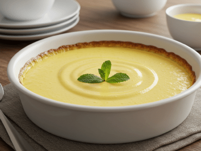 Crème anglaise sans lactose : dessert onctueux et léger